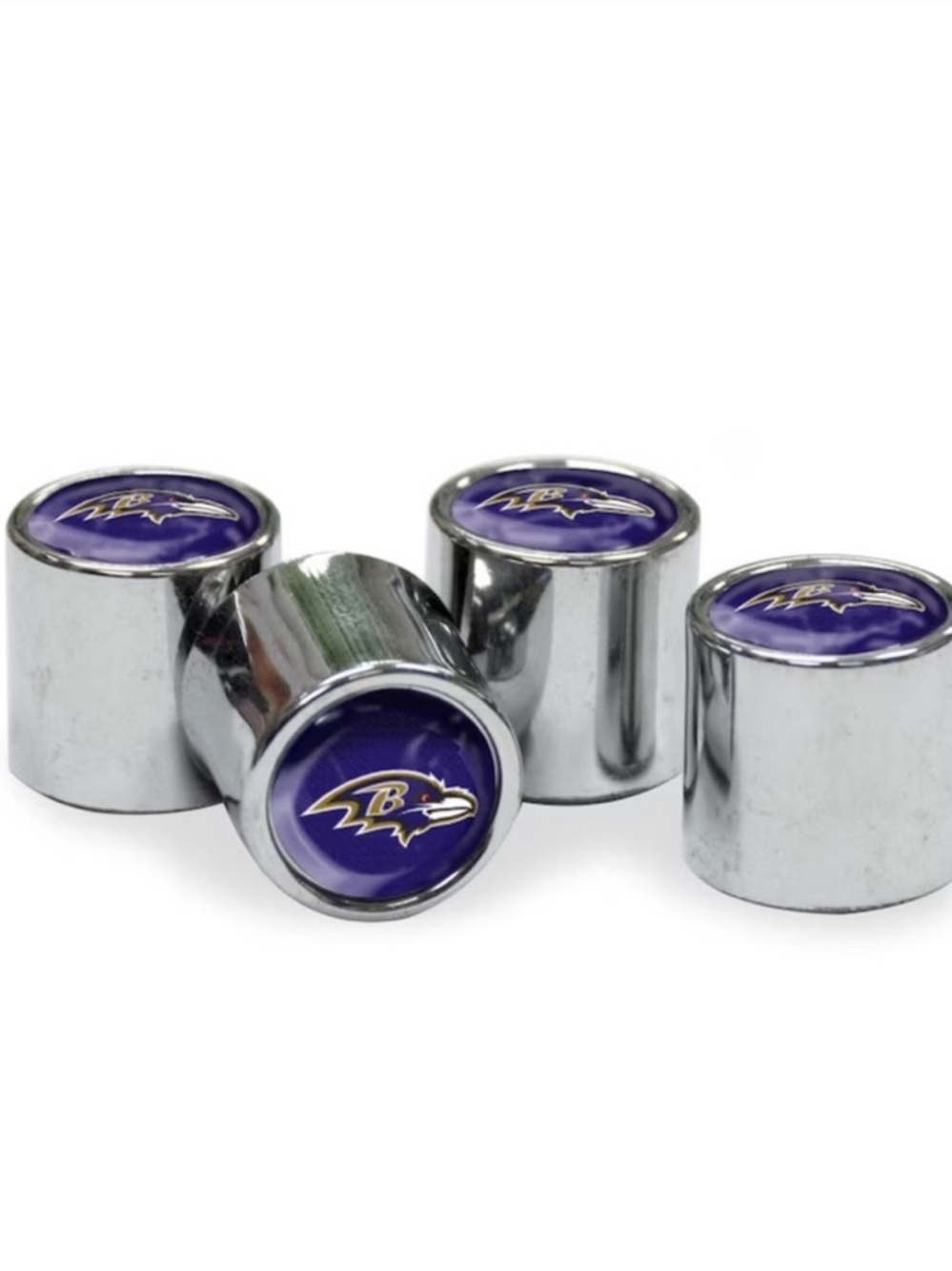 ⭐️NEW⭐️NFL Baltimore Ravens Valve Stem Caps